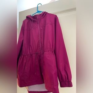 Magenta Gap Women’s Rain Jacket, XL